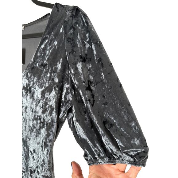 Free People Women's Intimately Don't You Wish Velvet Bodysuit Sunflower Seed NWT - Picture 9 of 14